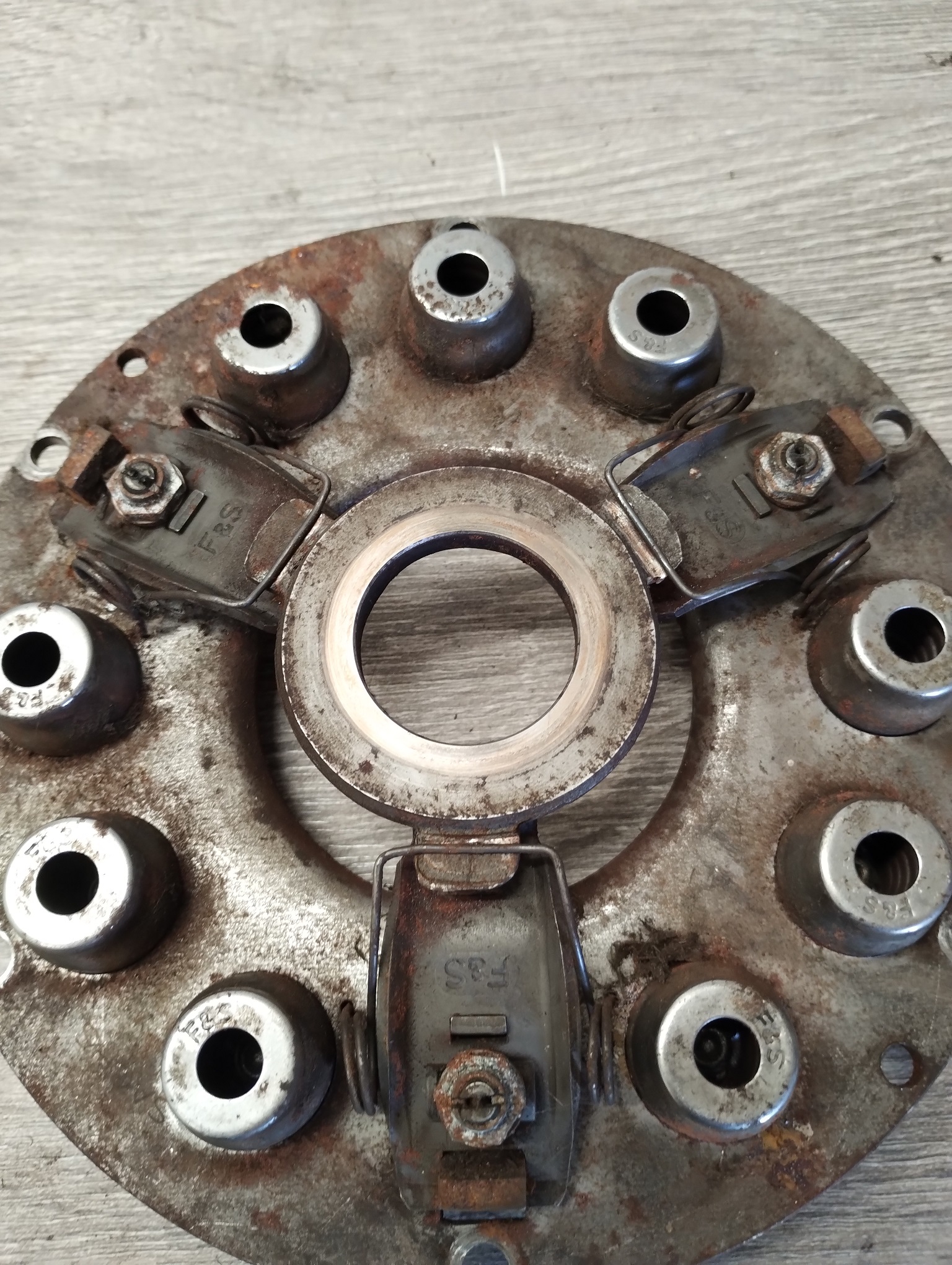 Druckplatte vorne